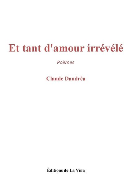 Produktbild: Et tant d'amour irr&eacute;v&eacute;l&eacute;