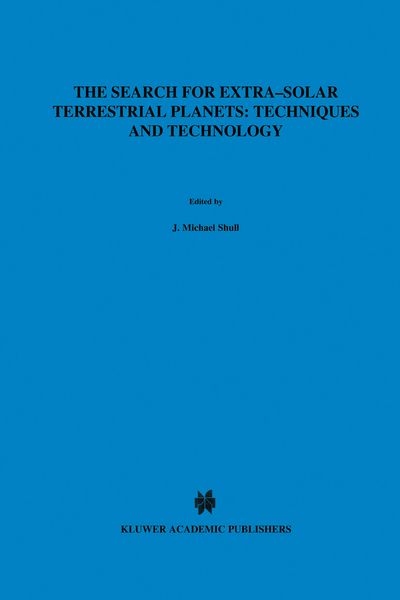 Produktbild: The Search for Extra-Solar Terrestrial Planets: Techniques and Technology