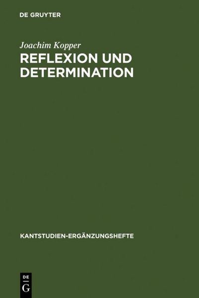 Produktbild: Reflexion und Determination