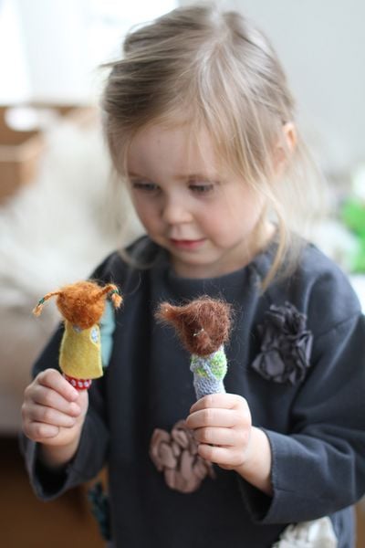 Produktbild: Fingerp&uuml;ppchen h&auml;keln und n&auml;hen