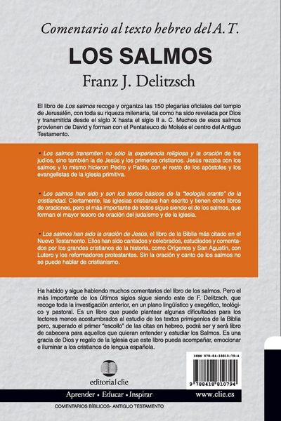 Produktbild: El Comentario al texto hebreo del Antiguo Testamento - Salmos