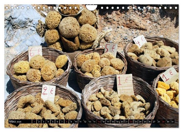 Produktbild: Griechische Inseln (Wandkalender 2026 DIN A4 quer), CALVENDO Monatskalender