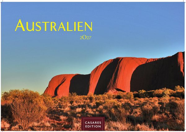 Produktbild: Australien Kalender 2027 &ndash; Wandkalender | Fotokalender Ozeanien 24x35cm &ndash; 12 atemberaubende Landschaften aus Down Under, perfekt als Geschenk & Wanddeko