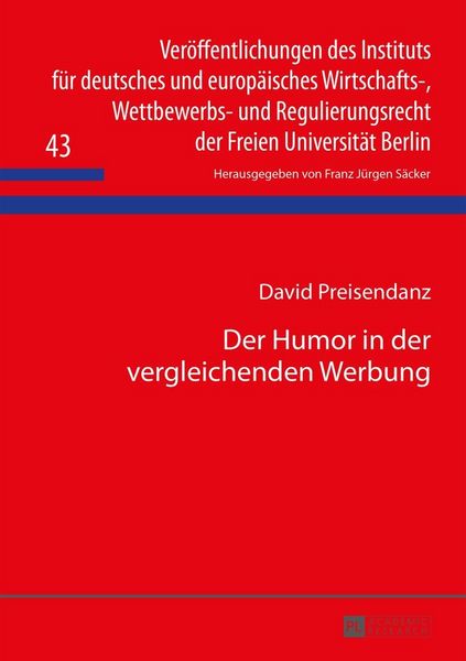 Produktbild: Der Humor in der vergleichenden Werbung