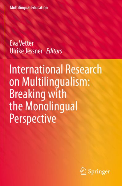Produktbild: International Research on Multilingualism: Breaking with the Monolingual Perspective