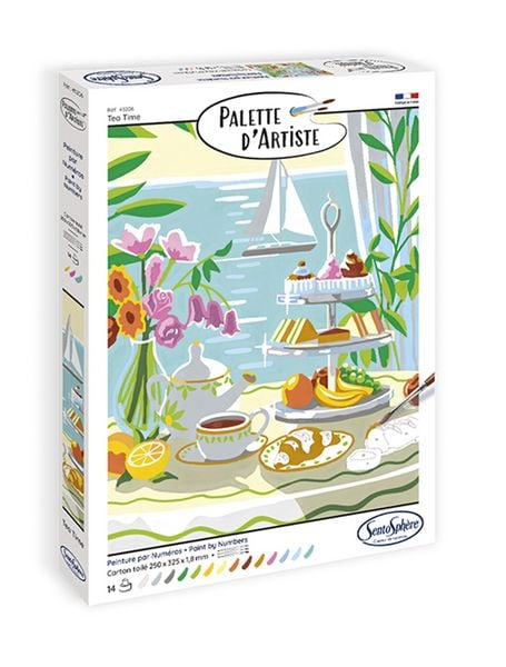 Malen nach Zahlen Tea Time