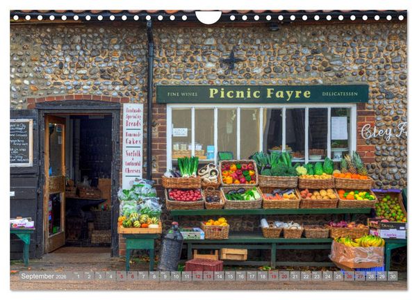 Produktbild: Norfolk - From the North Sea to the Broads (Wall Calendar 2026 DIN A4 landscape), CALVENDO 12 Month Wall Calendar