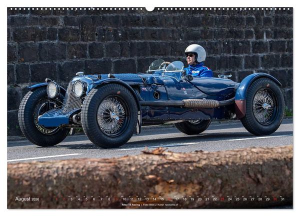 Produktbild: Classic Cars auf Passstrassen 2026 (hochwertiger Premium Wandkalender 2026 DIN A2 quer), Kunstdruck in Hochglanz