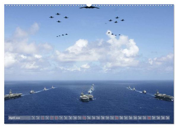 Produktbild: Streitkraft. Milit&auml;rische Impressionen (Wandkalender 2026 DIN A2 quer), CALVENDO Monatskalender