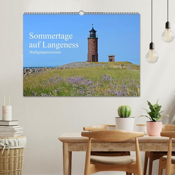 Produktbild: Sommertage auf Langeness (Wandkalender 2026 DIN A2 quer), CALVENDO Monatskalender