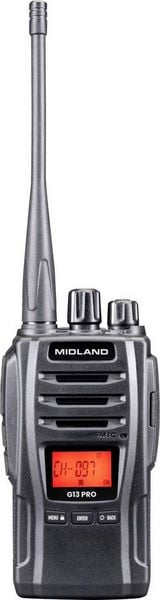 Midland G13 PRO PMR446 + LPD Funkgerät, C1668 PMR-Handfunkgerät