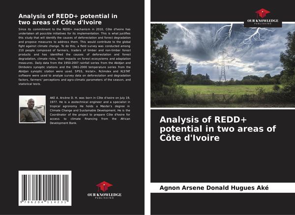 Produktbild: Analysis of REDD+ potential in two areas of C&ocirc;te d'Ivoire