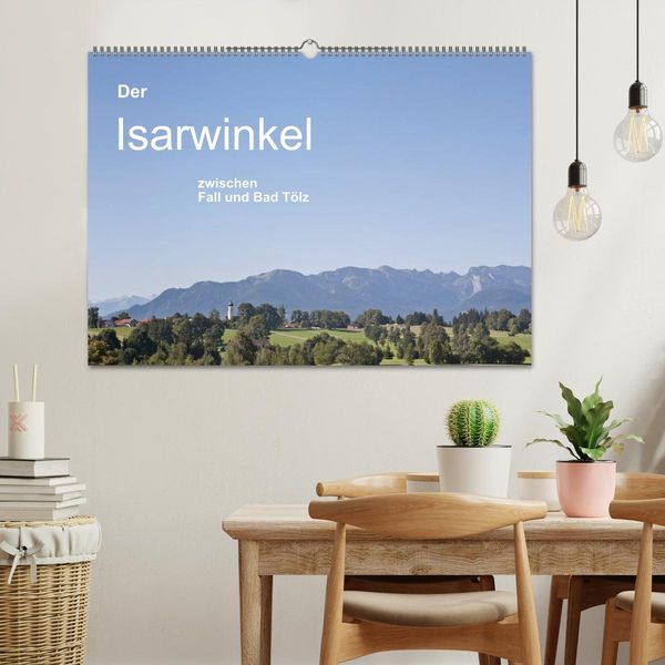 Produktbild: Der Isarwinkel (Wandkalender 2026 DIN A2 quer), CALVENDO Monatskalender