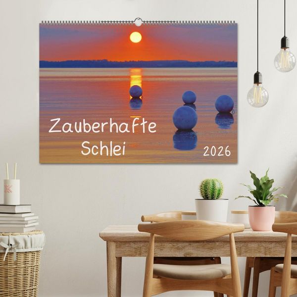Produktbild: Zauberhafte Schlei (Wandkalender 2026 DIN A2 quer), CALVENDO Monatskalender