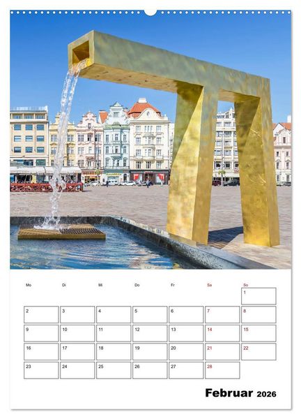 Produktbild: WESTB&Ouml;HMEN Terminplaner (hochwertiger Premium Wandkalender 2026 DIN A2 hoch), Kunstdruck in Hochglanz