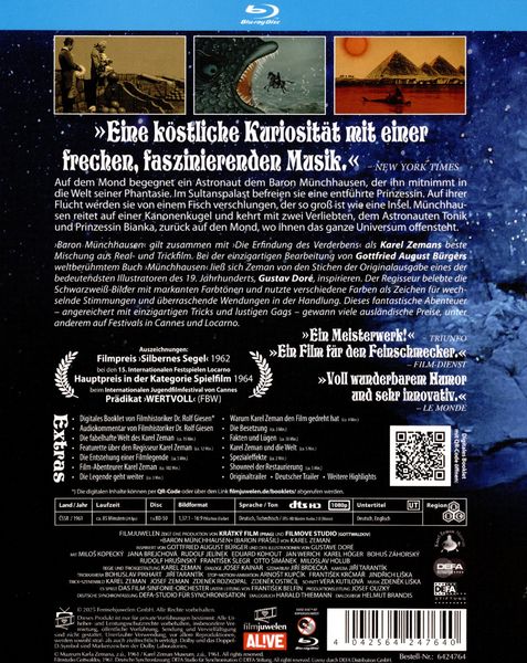 Produktbild: Baron M&uuml;nchhausen (1961) (Filmjuwelen / DEFA Science Fiction)