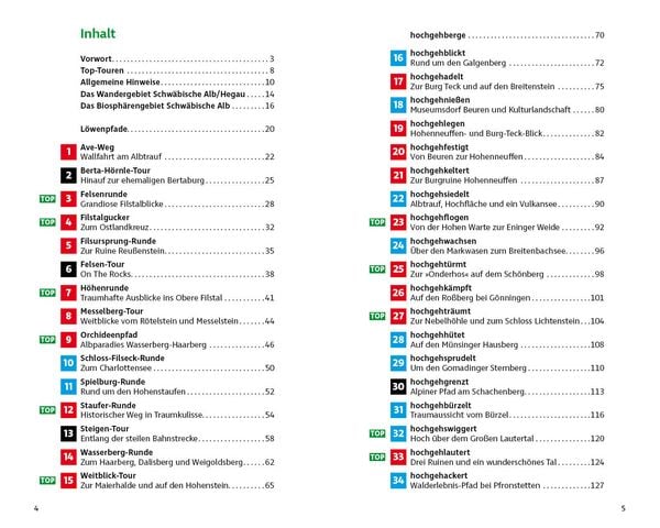 Produktbild: ROTHER Wanderbuch Schw&auml;bische Alb: L&ouml;wenpfade und hochgehberge