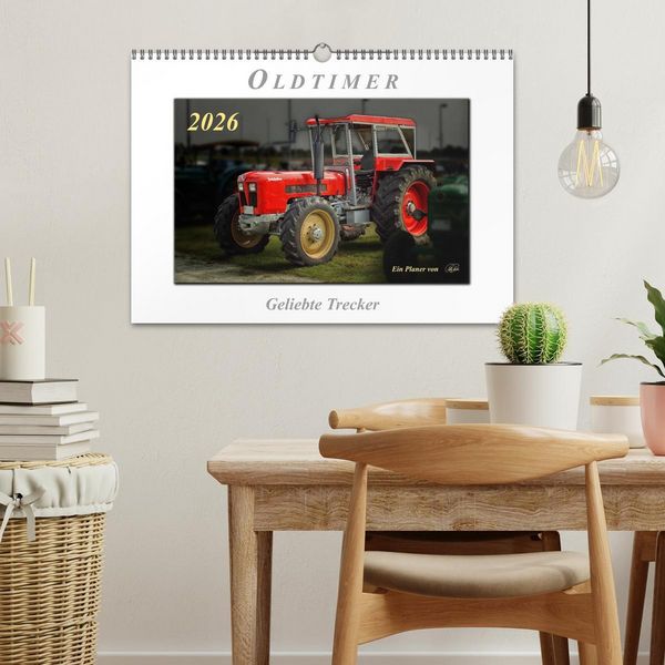 Produktbild: Oldtimer - geliebte Trecker (Wandkalender 2026 DIN A3 quer), CALVENDO Monatskalender
