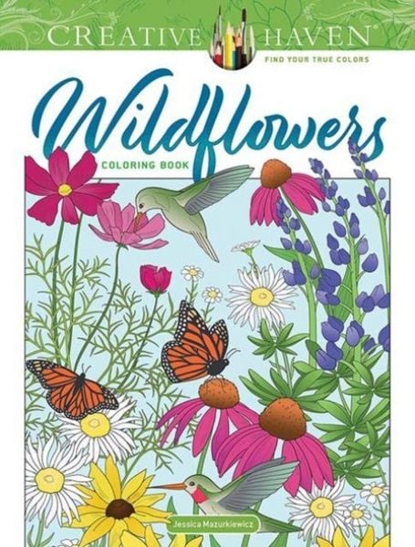 Produktbild: Creative Haven Wildflowers Coloring Book