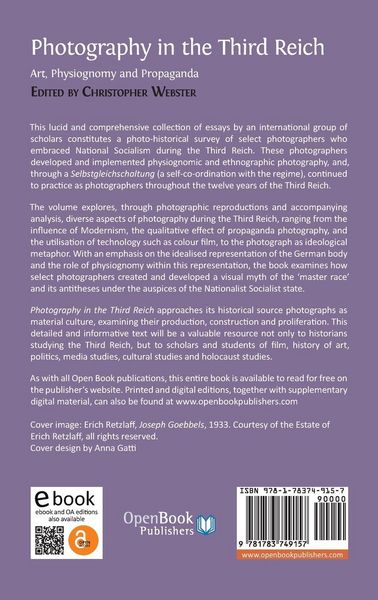Produktbild: Photography in the Third Reich