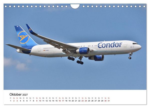Produktbild: Flugzeuge aller Art (Wandkalender 2027 DIN A4 quer), CALVENDO Monatskalender