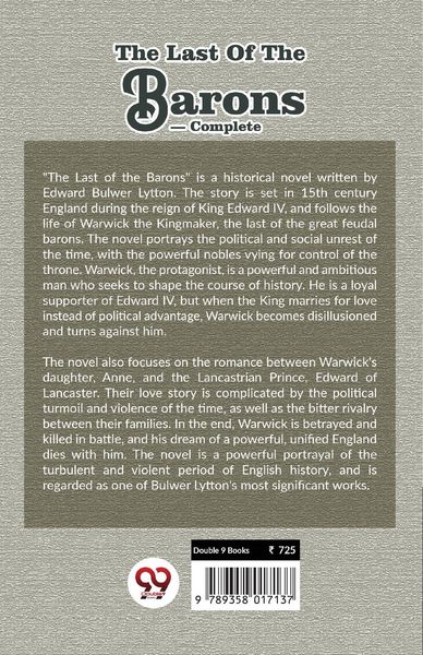 Produktbild: The Last Of The Barons- Complete