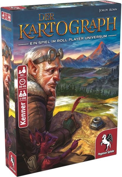 Produktbild: Der Kartograph *Nominiert Kennerspiel des Jahres 2020*