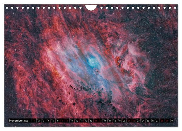 Produktbild: Deepsky XVIII (Wandkalender 2026 DIN A4 quer), CALVENDO Monatskalender