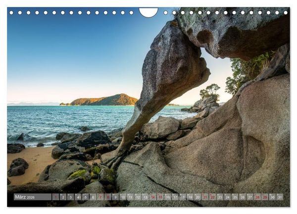 Produktbild: Nat&uuml;rlich Neuseeland (Wandkalender 2026 DIN A4 quer), CALVENDO Monatskalender