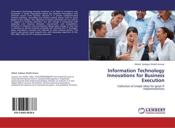 Produktbild: Information Technology Innovations for Business Execution