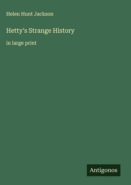 Produktbild: Hetty's Strange History
