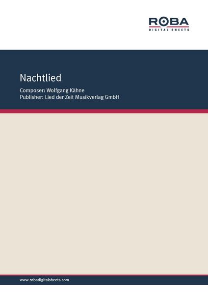 Produktbild: Nachtlied (wieder sinkt die Nacht hernieder)