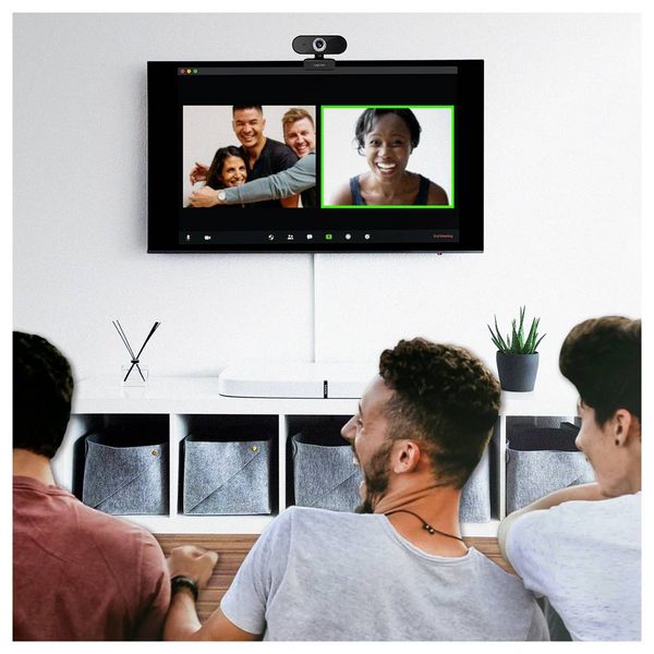 Produktbild: LogiLink UA0368 HD-Webcam Klemm-Halterung, Mikrofon