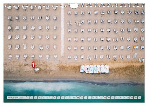 Produktbild: Lignano in Italien. Sommer Strand und Meer (Wandkalender 2026 DIN A4 quer), CALVENDO Monatskalender