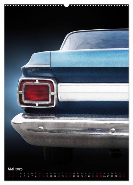 Produktbild: Amerikanische Autos 1950er bis 1980er Favoriten (Wandkalender 2026 DIN A2 hoch), CALVENDO Monatskalender