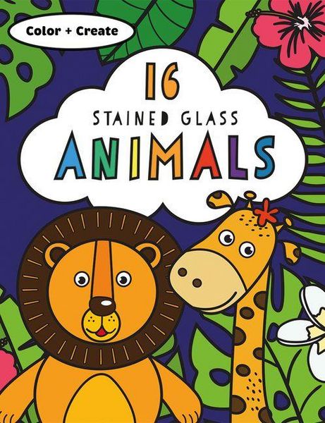 Produktbild: Stained Glass Coloring Animals