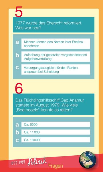 Produktbild: Wir vom Jahrgang 1977 &ndash; Das Quiz
