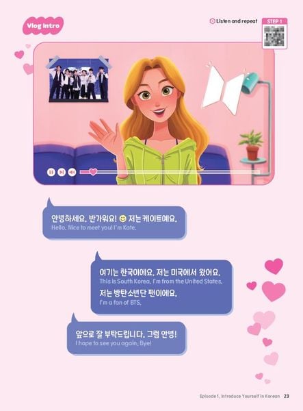 Produktbild: Easy Korean with BTS - for Basic Learners (Studentbook & Workbook)