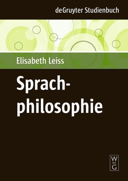 Produktbild: Sprachphilosophie