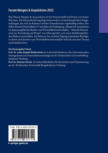Produktbild: Forum Mergers & Acquisitions 2023
