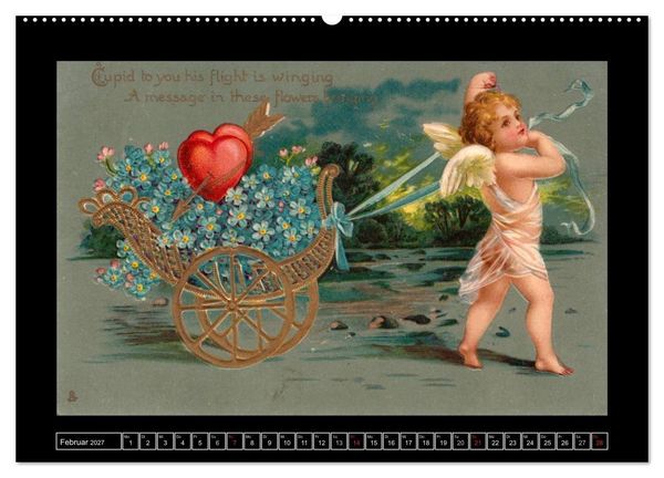 Produktbild: Liebesboten (hochwertiger Premium Wandkalender 2027 DIN A2 quer), Kunstdruck in Hochglanz