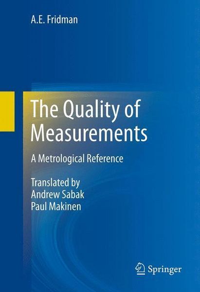 Produktbild: The Quality of Measurements