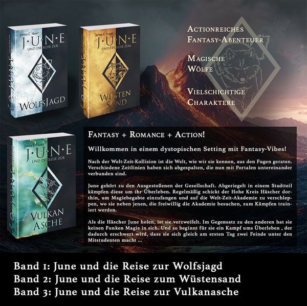 Produktbild: June und die Reise zur Vulkanasche