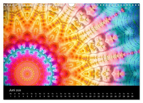 Produktbild: mandala-art (Wandkalender 2026 DIN A3 quer), CALVENDO Monatskalender