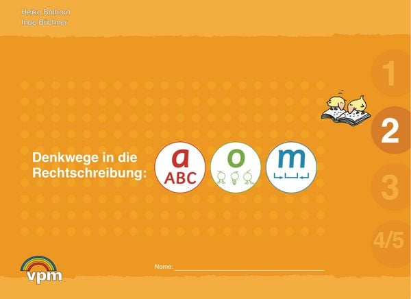 Produktbild: Denkwege in die Rechtschreibung: a-o-m 2