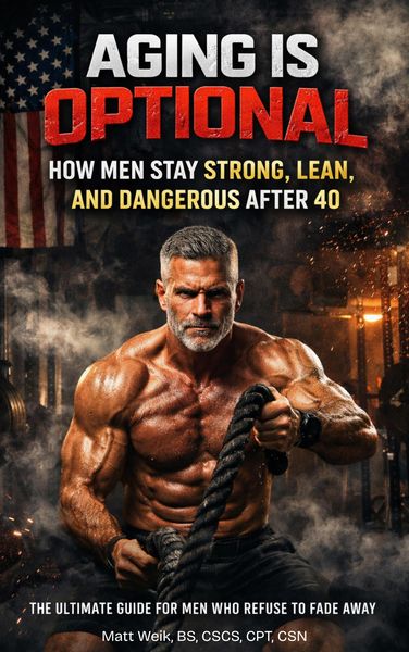 Produktbild: Aging Is Optional: How Men Stay Strong, Lean, and Dangerous After 40
