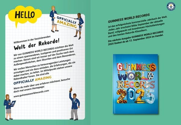 Produktbild: Guinness World Records - Schulplaner 2024/2025