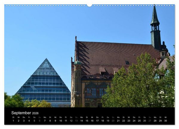 Produktbild: Ulm &ndash; Zwischen Tradition und Moderne (hochwertiger Premium Wandkalender 2026 DIN A2 quer), Kunstdruck in Hochglanz