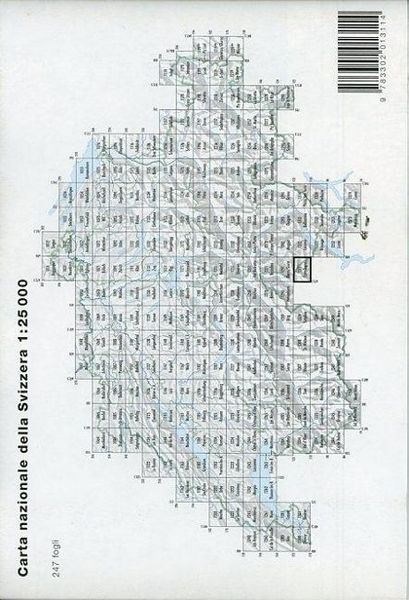 Produktbild: Swisstopo 1 : 25 000 Comologno