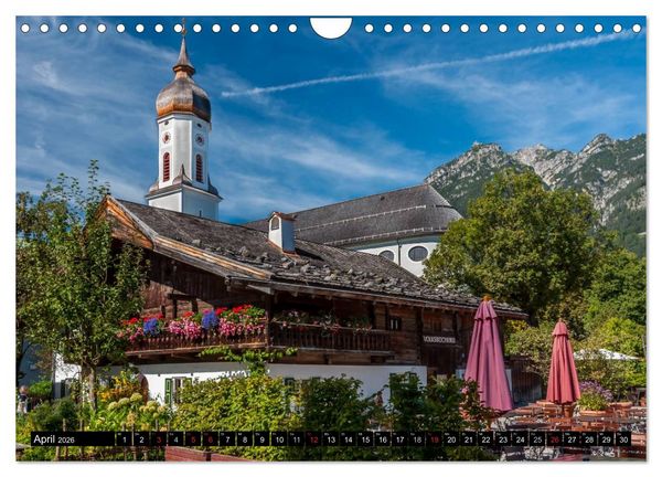 Produktbild: Traumlandschaft Werdenfelser Land - Teil I (Wandkalender 2026 DIN A4 quer), CALVENDO Monatskalender